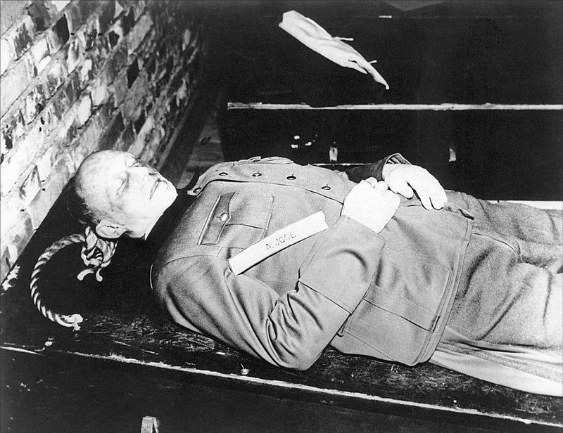 General Alfred Jodel, Nazi War Criminal, Executed by Hanging, Nuremberg