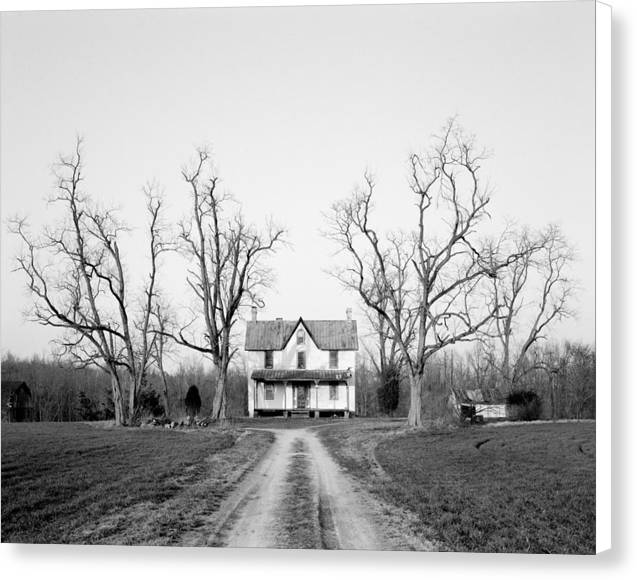 Abandoned Farmhouse, Maryland / Art Photo - Canvas Print
