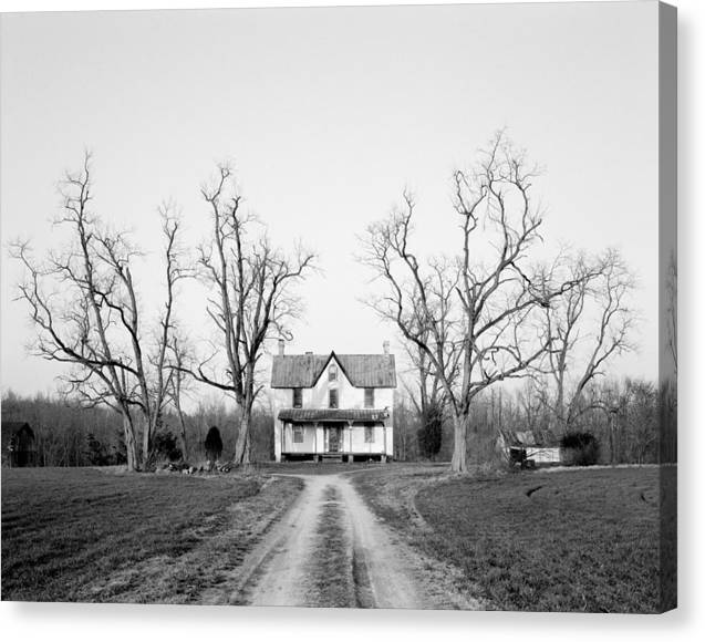 Abandoned Farmhouse, Maryland / Art Photo - Canvas Print