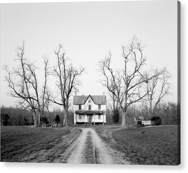 Abandoned Farmhouse, Maryland / Art Photo - Acrylic Print