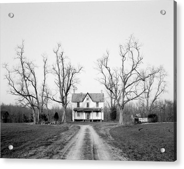 Abandoned Farmhouse, Maryland / Art Photo - Acrylic Print