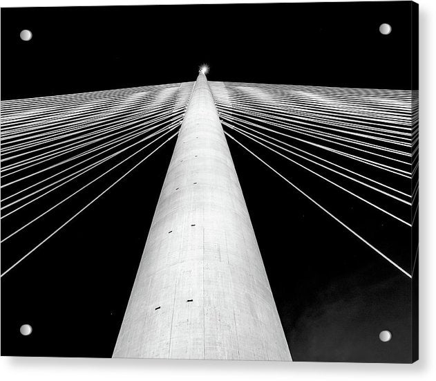 Ada Bridge, Serbia / Art Photo - Acrylic Print