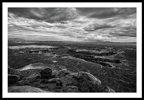 America, Utah,  Canyonlands National Park / Art Photo - Framed Print