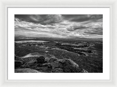 America, Utah,  Canyonlands National Park / Art Photo - Framed Print