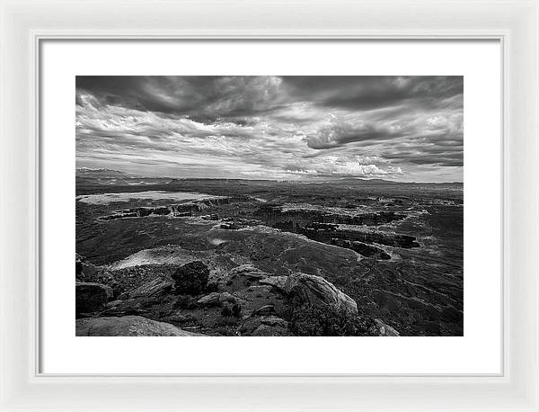 America, Utah,  Canyonlands National Park / Art Photo - Framed Print