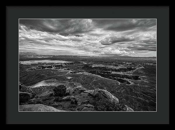 America, Utah,  Canyonlands National Park / Art Photo - Framed Print