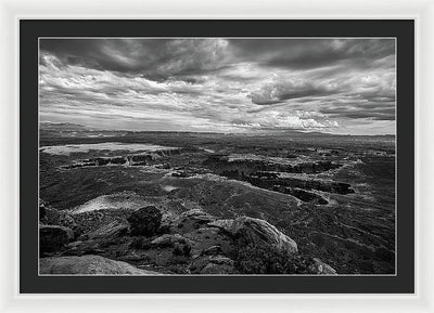 America, Utah,  Canyonlands National Park / Art Photo - Framed Print