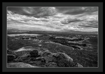 America, Utah,  Canyonlands National Park / Art Photo - Framed Print