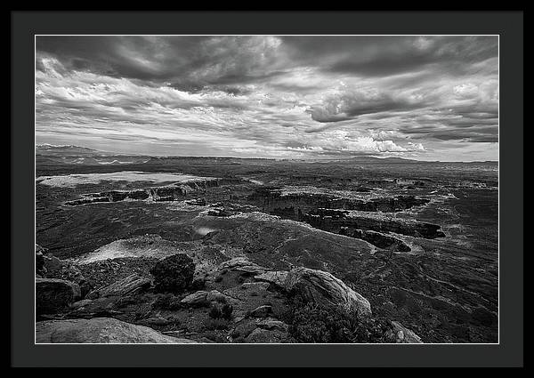 America, Utah,  Canyonlands National Park / Art Photo - Framed Print