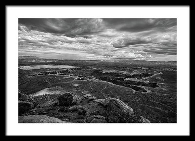 America, Utah,  Canyonlands National Park / Art Photo - Framed Print