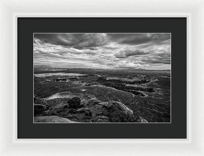 America, Utah,  Canyonlands National Park / Art Photo - Framed Print