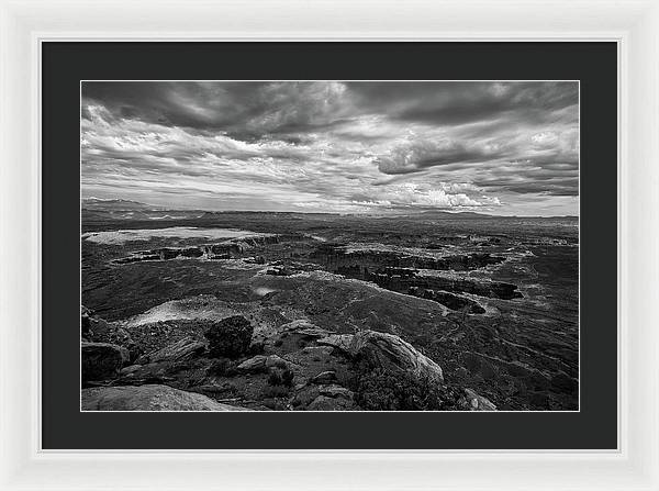 America, Utah,  Canyonlands National Park / Art Photo - Framed Print