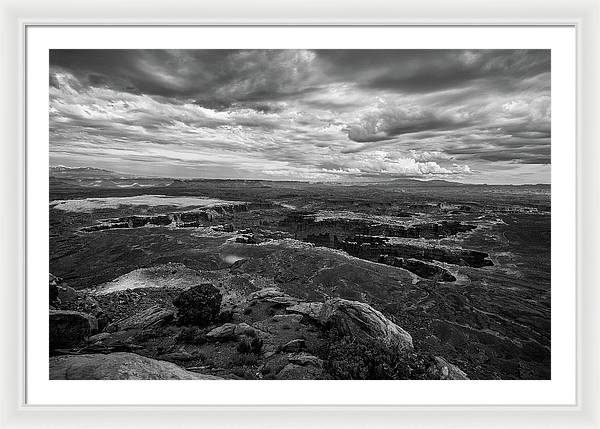 America, Utah,  Canyonlands National Park / Art Photo - Framed Print