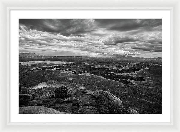 America, Utah,  Canyonlands National Park / Art Photo - Framed Print