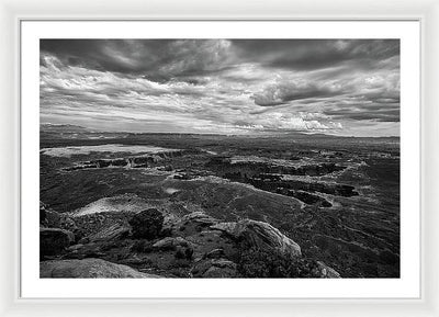 America, Utah,  Canyonlands National Park / Art Photo - Framed Print