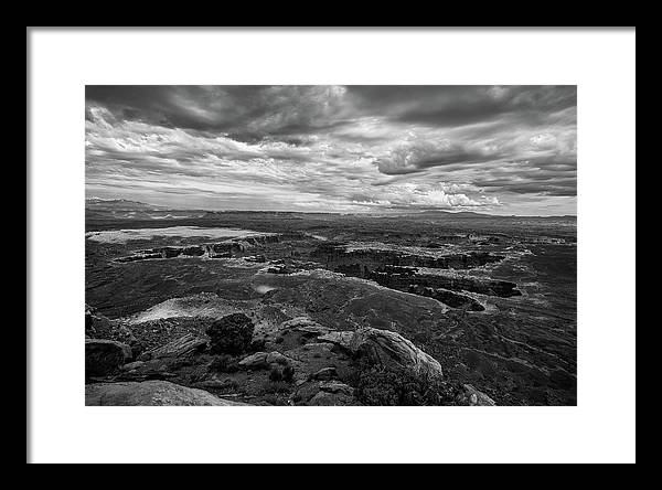 America, Utah,  Canyonlands National Park / Art Photo - Framed Print