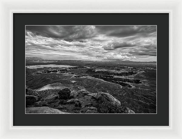 America, Utah,  Canyonlands National Park / Art Photo - Framed Print