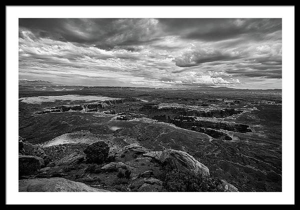 America, Utah,  Canyonlands National Park / Art Photo - Framed Print