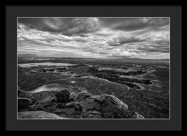 America, Utah,  Canyonlands National Park / Art Photo - Framed Print