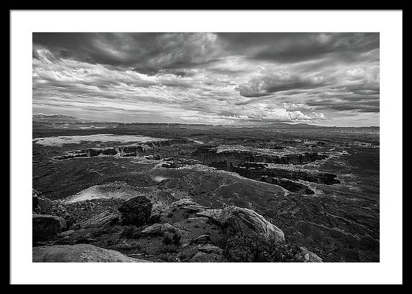 America, Utah,  Canyonlands National Park / Art Photo - Framed Print