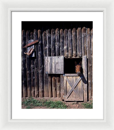 American Barn / Art Photo - Framed Print