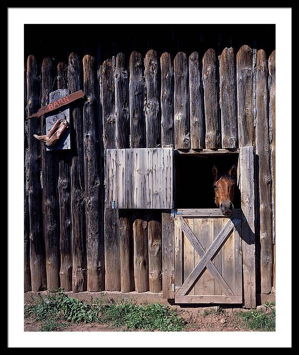 American Barn / Art Photo - Framed Print