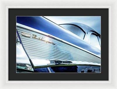 American Car Belair #2 / Art Photo - Framed Print