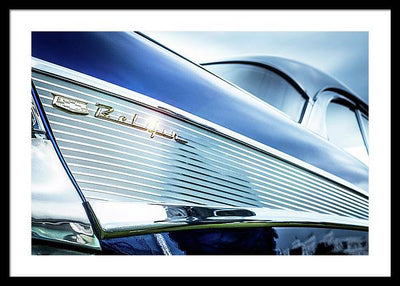 American Car Belair #2 / Art Photo - Framed Print