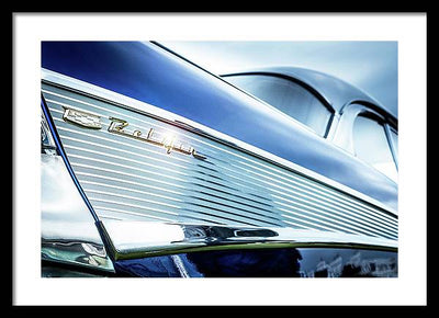 American Car Belair #2 / Art Photo - Framed Print