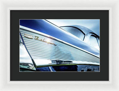 American Car Belair #2 / Art Photo - Framed Print