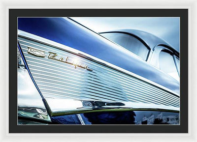 American Car Belair #2 / Art Photo - Framed Print