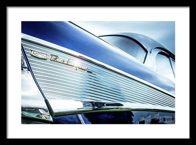 American Car Belair #2 / Art Photo - Framed Print