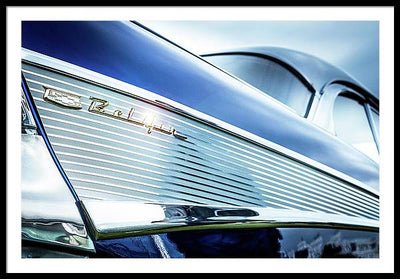 American Car Belair #2 / Art Photo - Framed Print