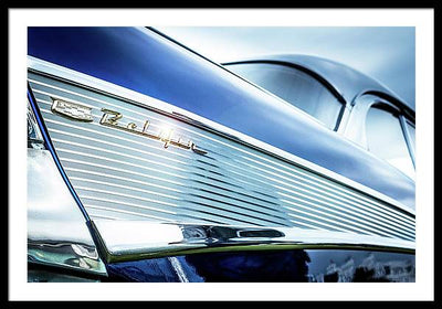 American Car Belair #2 / Art Photo - Framed Print