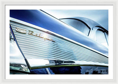 American Car Belair #2 / Art Photo - Framed Print