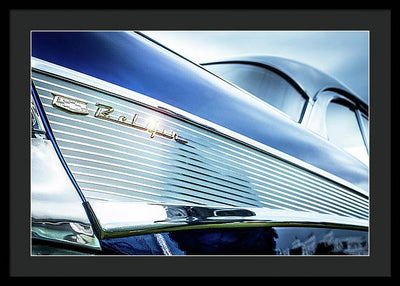 American Car Belair #2 / Art Photo - Framed Print