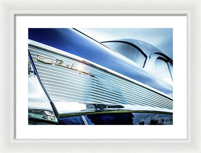 American Car Belair #2 / Art Photo - Framed Print