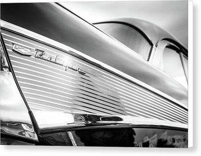 American Car Belair #1 / Art Photo - Canvas Print