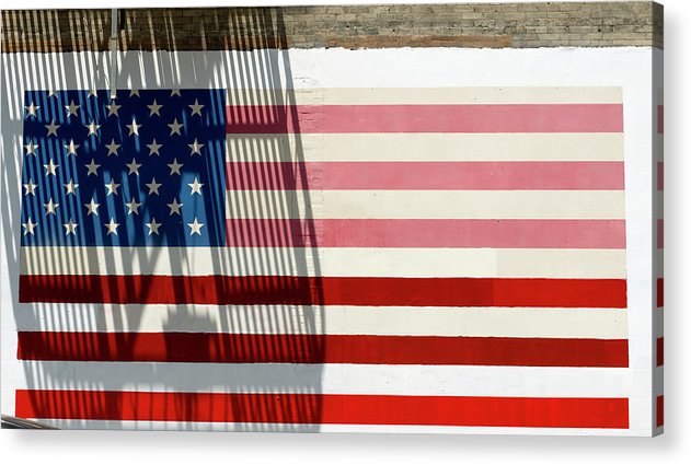 American Flag, San Francisco / Art Photo - Acrylic Print