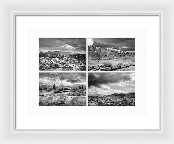 American Landscapes / Art Photo - Framed Print