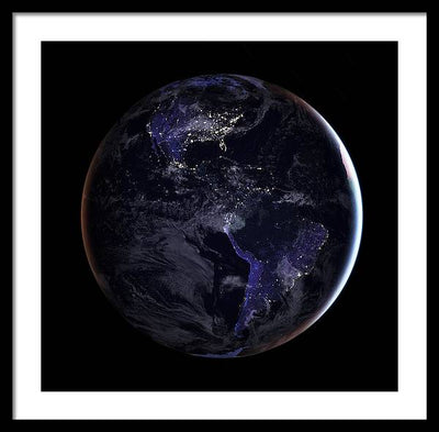 Americas / Art Photo - Framed Print