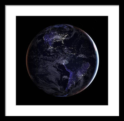 Americas / Art Photo - Framed Print