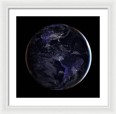 Americas / Art Photo - Framed Print