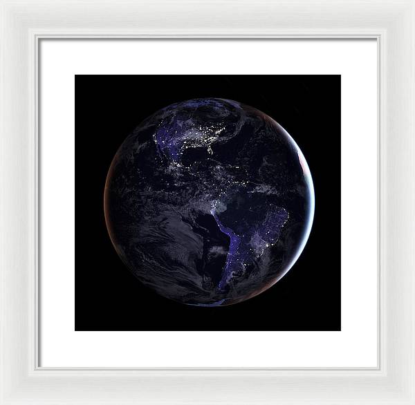 Americas / Art Photo - Framed Print