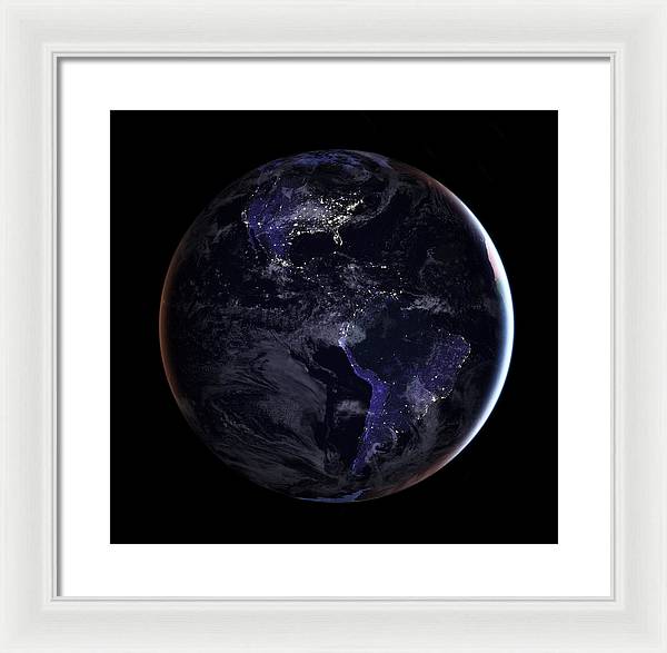 Americas / Art Photo - Framed Print