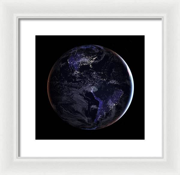 Americas / Art Photo - Framed Print