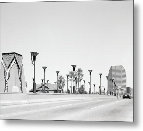An Unusual Bridge in Arizona / Art Photo - Metal Print