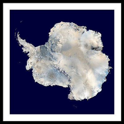 Antarctica / Art Photo - Framed Print