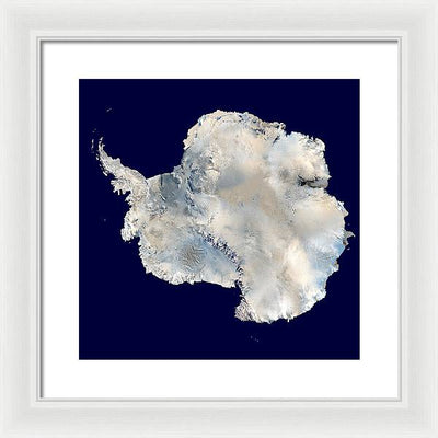 Antarctica / Art Photo - Framed Print