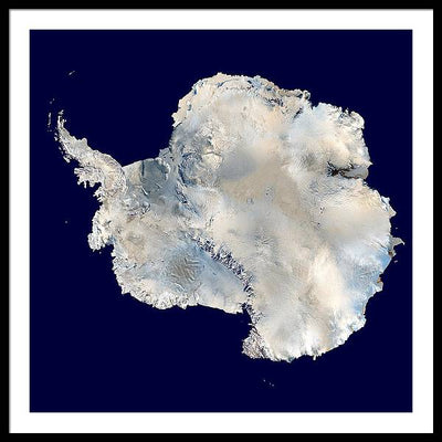 Antarctica / Art Photo - Framed Print